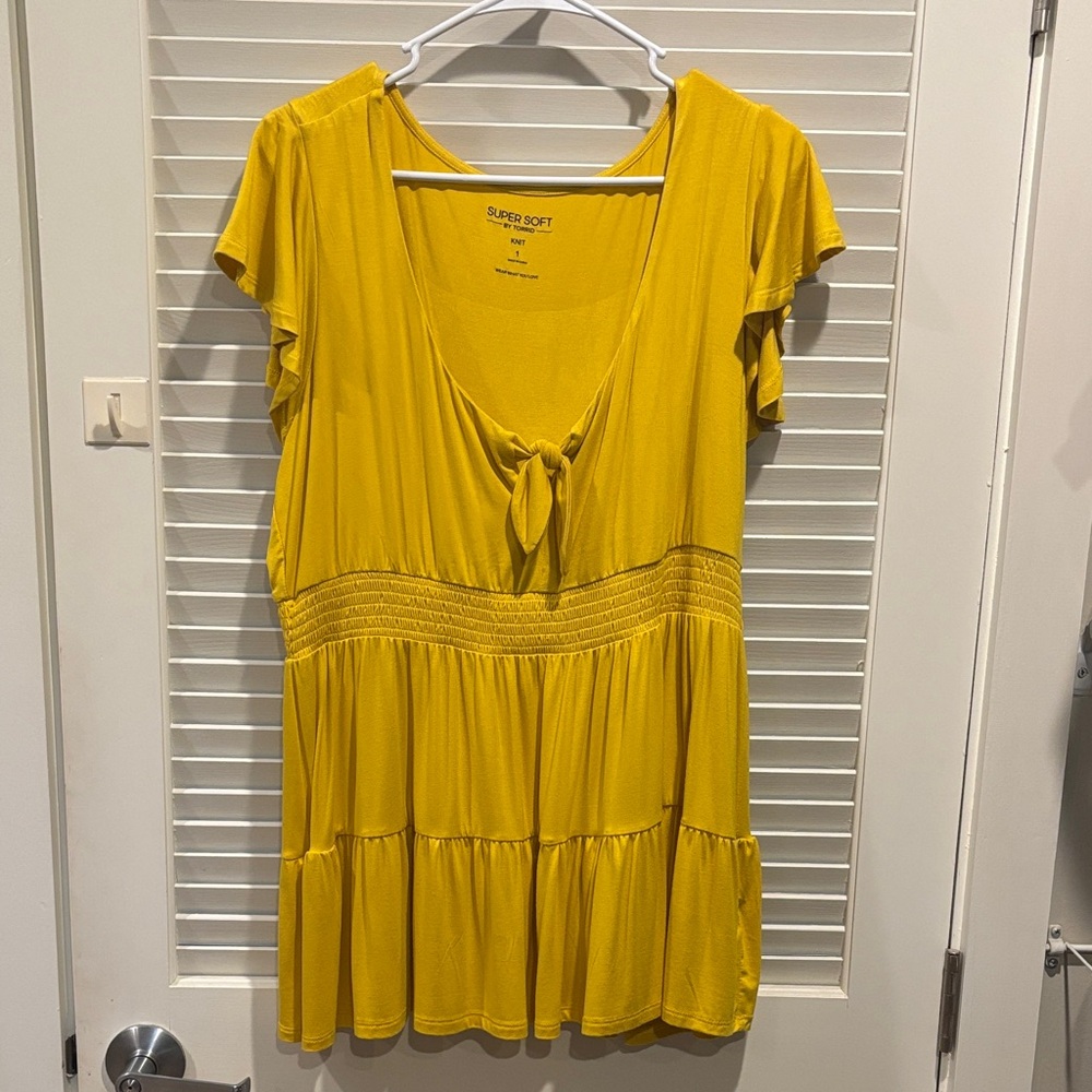 Yellow Torrid Blouse